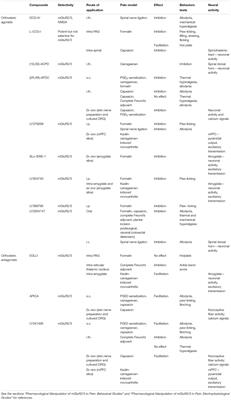 Group II Metabotropic Glutamate Receptors: Role in Pain Mechanisms and Pain Modulation